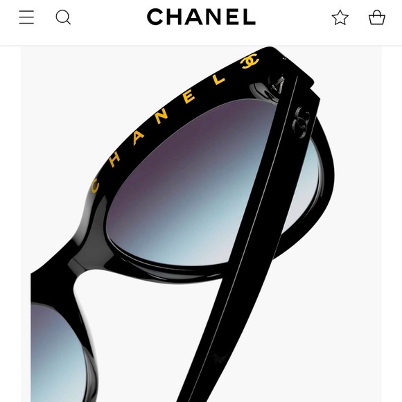 Authentic Chanel butterfly sunglasses - Picture 2 of 12